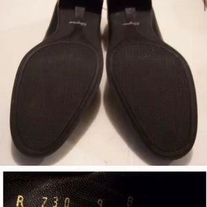 Black Ferragamo Loafers